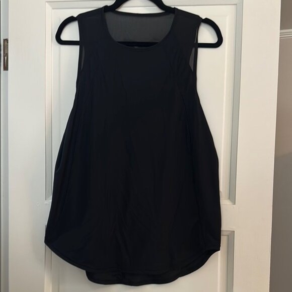 Tops - Black Boxy Tank Top